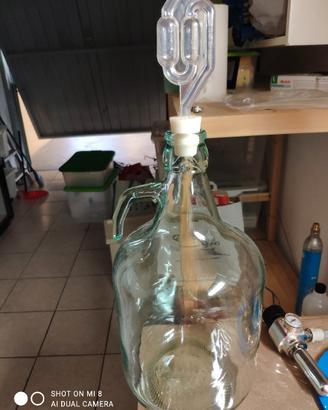 damigiane 5lt vino e birra ed acessori