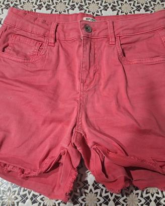 Pantaloncini corti di jeans rosa OVS 12-13 anni 