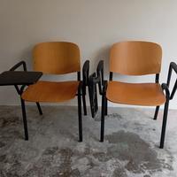 sedie per riunioni in legno 