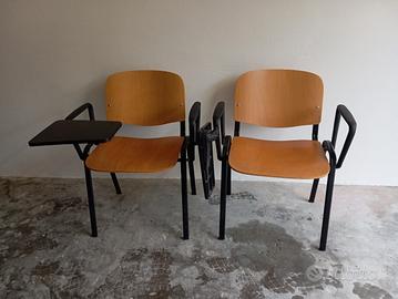 sedie per riunioni in legno 