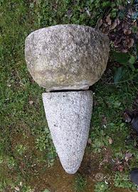 lavandino in pietra da giardino
