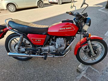 moto guzzi v35 1°serie 1978