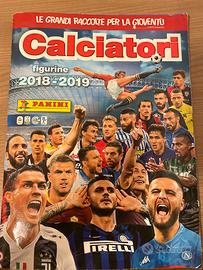 Album calciatori Panini anno 2018, 2019
