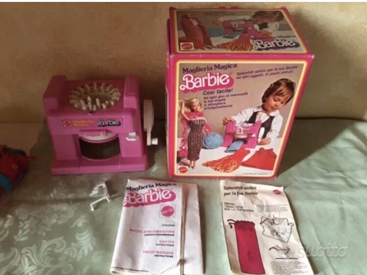Maglieria magica Barbie Mattel bambola - Collezionismo In vendita a Cremona