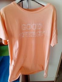 T shirt ASOS design colore salmone 100% cotone