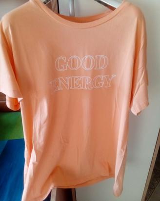 T shirt ASOS design colore salmone 100% cotone