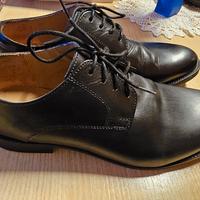 n.2 coppie di scarpe eleganti n42 in vera pelle