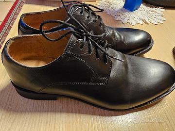 n.2 coppie di scarpe eleganti n42 in vera pelle