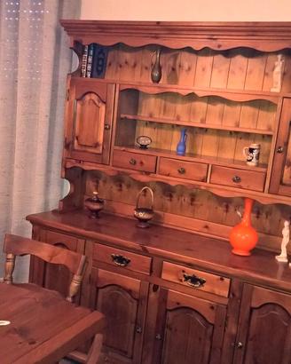 Credenza Rustica con Tavolo