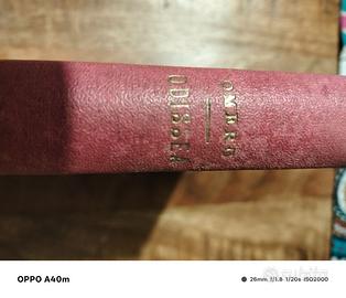 Libro Odissea di Omero anno 1938