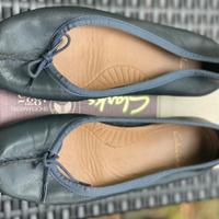 scarpe ballerine blu clarks