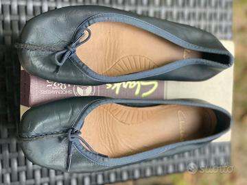 scarpe ballerine blu clarks
