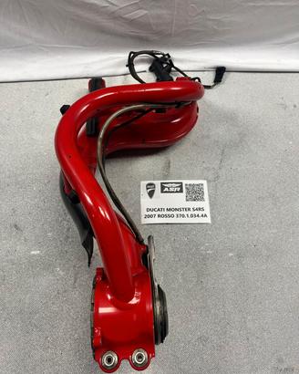 FORCELLONE SWING ARM POSTERIORE MONOBRACCIO ROSSO 