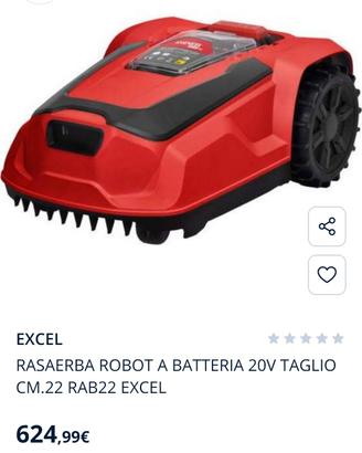 Robot rasaerba Excel Rex 22 