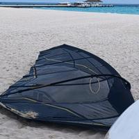 vela windsurf ACZ 7.8  POINT SEVEN + rig completo 