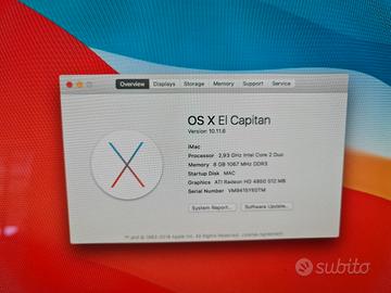 Apple iMac 24 pollici 