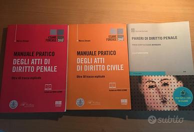 Libri Giurisprudenza, esame avvocato