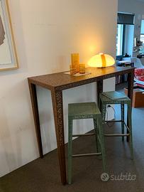 Tavolo e 2 sgabelli alti Easy, Medes.