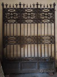 cancello ferro battuto