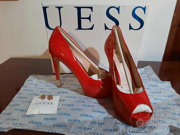 Scarpe Guess Rosse 36 Abbigliamento e Accessori In vendita a Roma