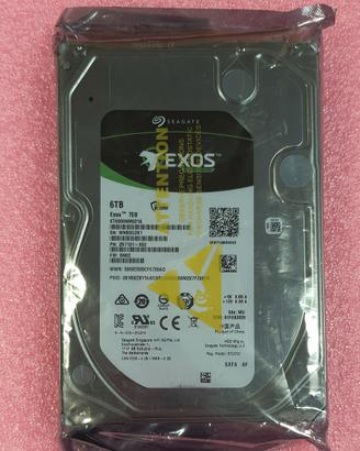 Hard disk 6 tb terabyte seagate exos
