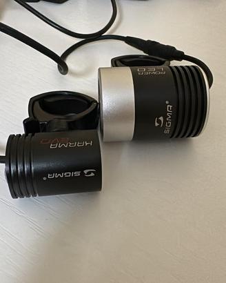 Set lampade per per bici ,dal valore di oltre 200€