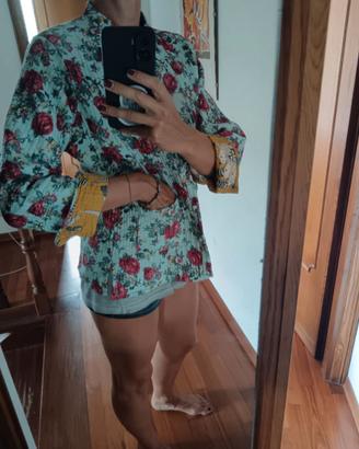 Giacca indiana donna reversibile varie taglie