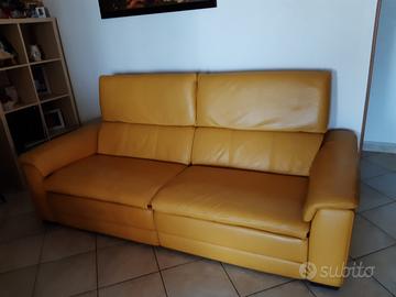 Divano Egoitaliano in vera pelle 2 posti Relax