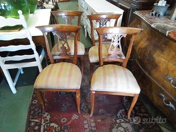 sedie Romane in noce