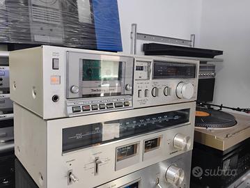 deck,registratore,technics m240x,technics,piastra.