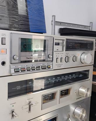 deck,registratore,technics m240x,technics,piastra.
