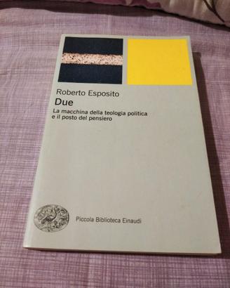 Roberto Esposito Due einaudi