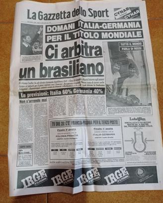 Italia-Germania 1982 il giorno prima