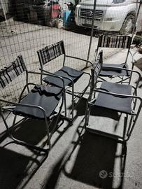 sedie campeggio pieghevoli 