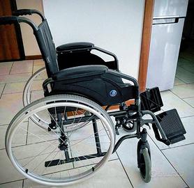 Sedia A Rotelle Carrozzina Pieghevole Autospinta