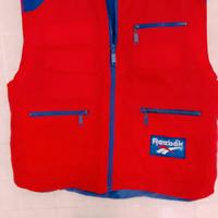 giubbino rosso blu marca Reebok unisex 