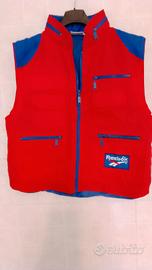 giubbino rosso blu marca Reebok unisex 