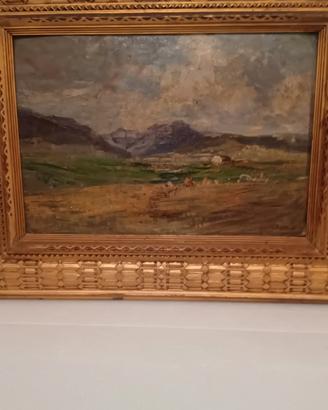 Dipinto  BEPPE CIARDI olio cartone 44 x 30,5 circa