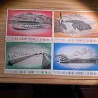 Cartoline VII Giochi Olimpici Cortina 1956