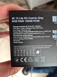 Xiaomi Mi 10 Lite 5G Cosmic Grey