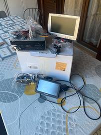 Sistema audio - video - gps per camper
