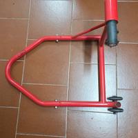 cavalletto moto monobraccio 