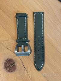 Cinturino Orologio pelle Verde 22mm