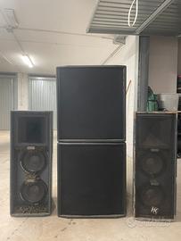 Impianto audio hk