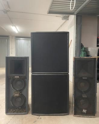 Impianto audio hk