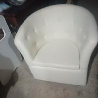Poltrona bianca mondo , entro 1