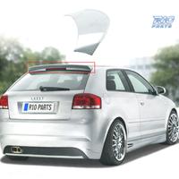 SPOILER TETTO AUDI A3 8P 3P 03-08