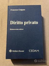 Libro di diritto privato (Galgano)
