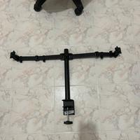 Braccio doppio monitor