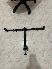 Braccio doppio monitor